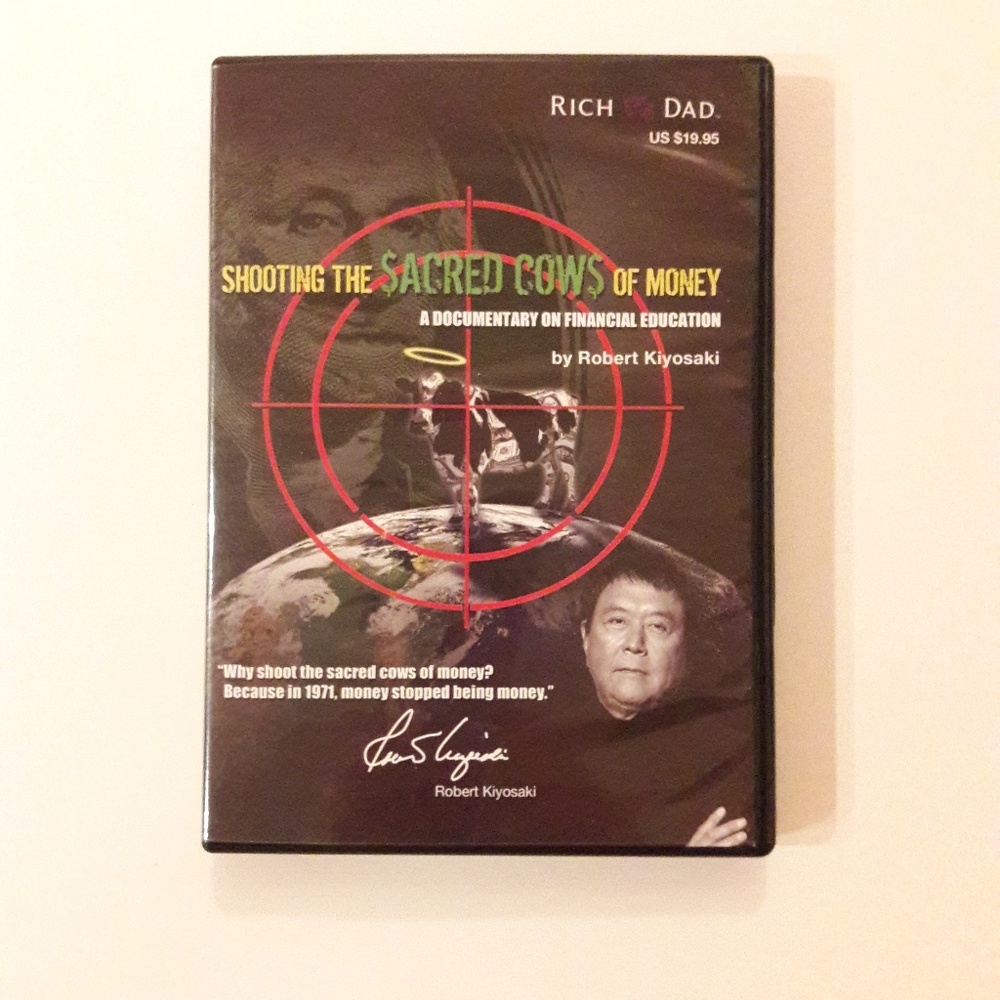 Robert Kiyosaki DVD Shooting Sacred Cows of Money